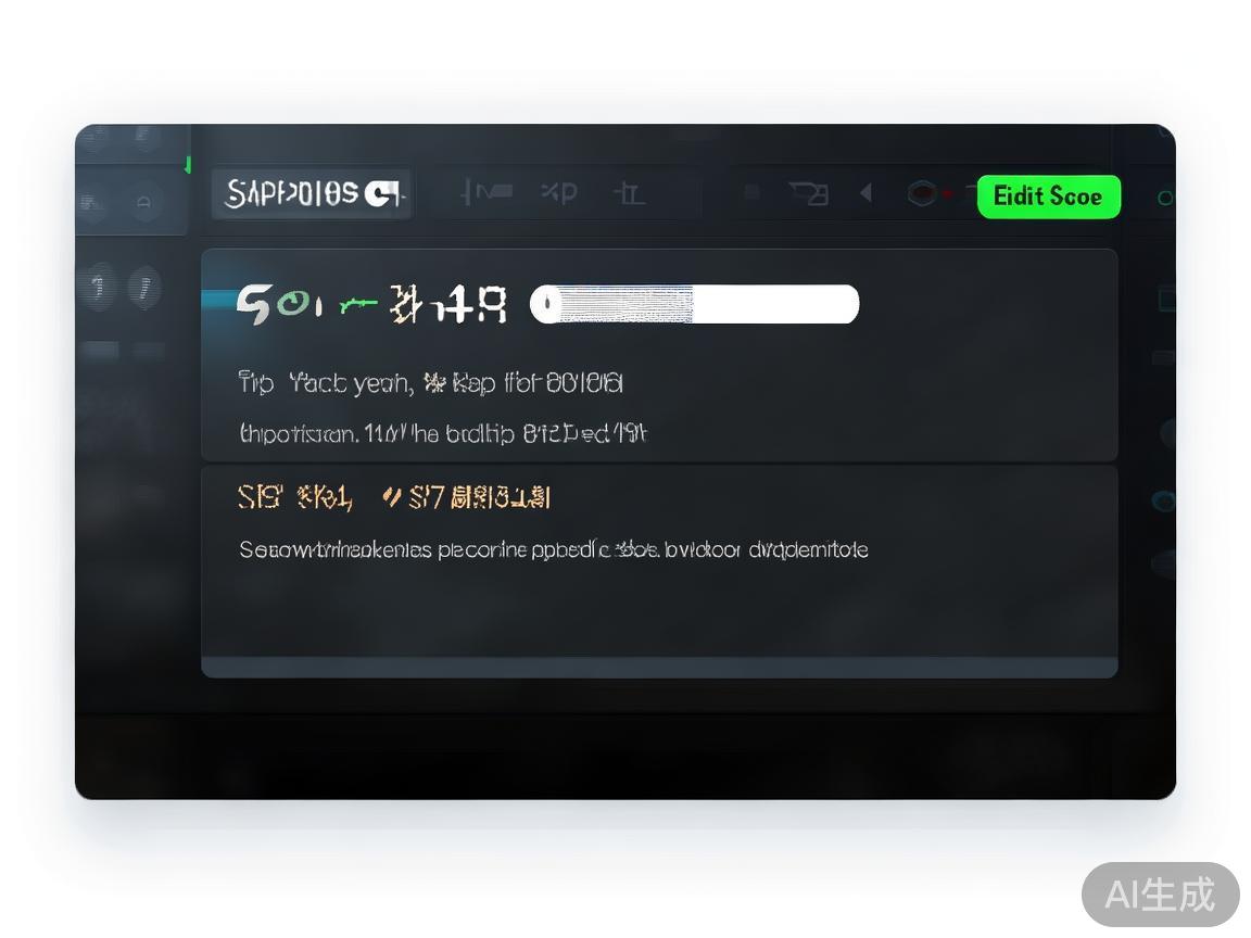 选择需要调整的比赛和比分
在弹出的操作框中，用户